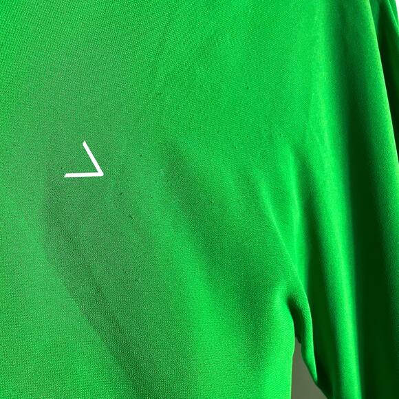 Michael Costello Heaven‎ Chiffon One Shoulder Dress Green Asymmetric Hem Sz XS - Picture 8 of 13